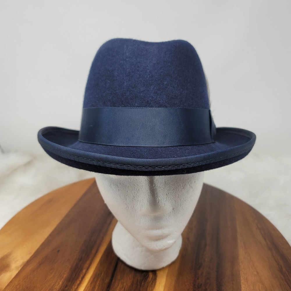 Bruno Capelo Godfather Collection Men's Fedora Australian Wool Small